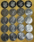 20 TROY OZ SILVER BULLION COINS W/ PROOFS MIXED LOT MORGAN DOLLAR A-MARK LIBERTY