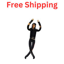 Michael Jackson Cosplay Doll Plush Stuffed Figure Abstract Joint Mobility Toy US