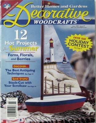 Decorative Woodcrafts (12 Hot Projects for Summer, The Best Antiquing Techni...