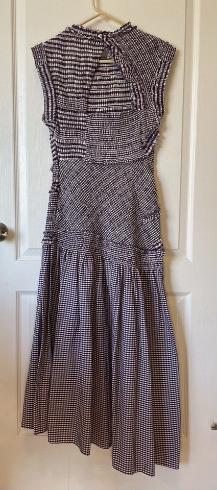 Phillip Lim 聚拢格子迷笛连衣裙 2 码 — 第 4/4 张图片