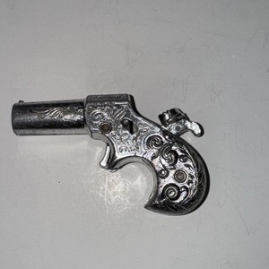 Vtg 1959 Mattel Toy Remington 1867 Derringer Pistol Cap Gun Cowboy Belt Buckle