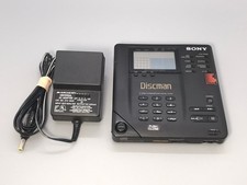 Sony D-35 Vintage Discman Portable CD Player TESTED WORKING - As Is