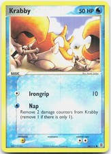 Krabby Common FireRed & LeafGreen 66/112 NM on eBay