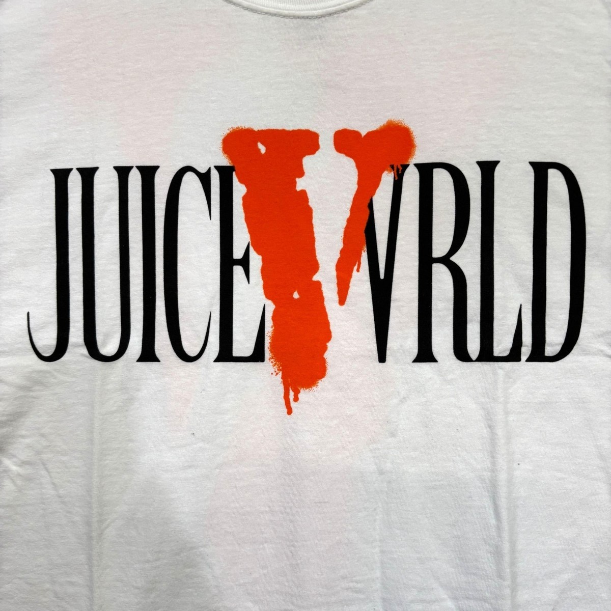 Vlone X Juice WRLD V Logo Hip-Hop T-Shirt Size Extra Large | eBay