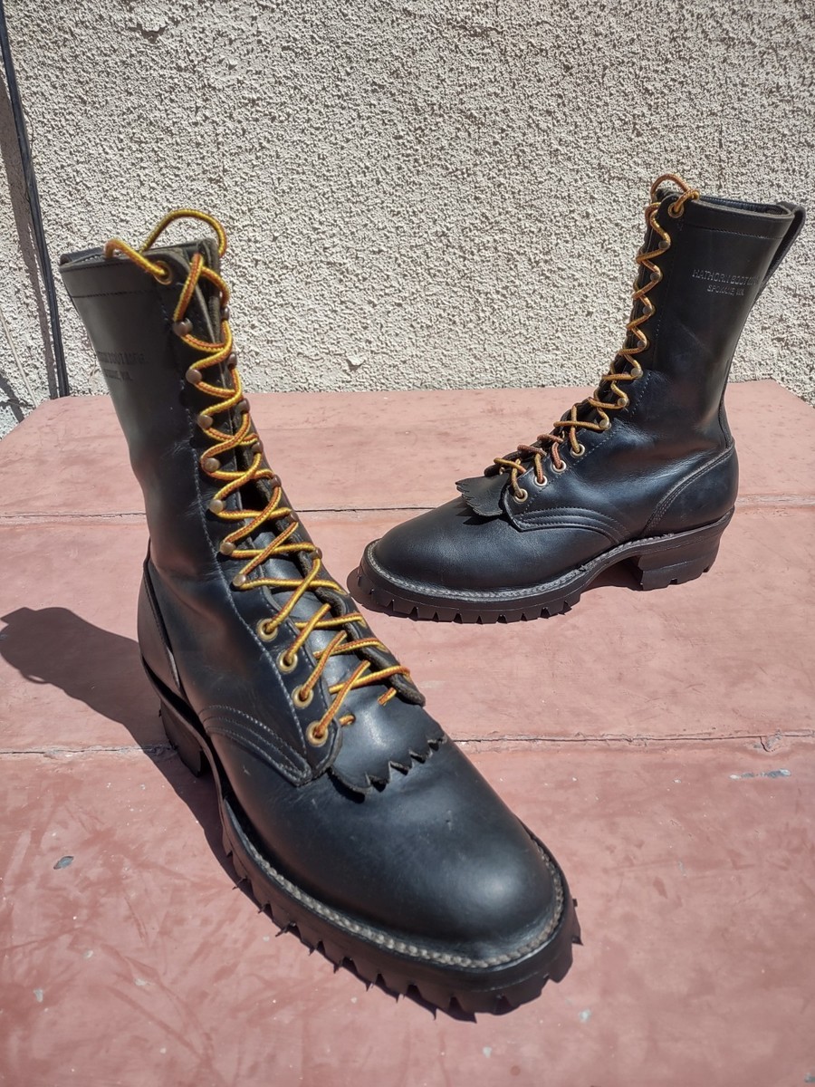 Whites Hathorn Smoke Jumper Boots 9C Mens Excellent Resoled