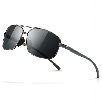 SUNGAIT Ultra Lightweight Free Size, 2026 Gunmetal Frame Gray Lens 