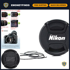 72mm Camera Lens Cap for Nikon 18-200mm f/3.5-5.6G ED VR II - Protect Your Lens 