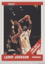 1990-91 Hall of Fame Cards UNLV Runnin' Rebels Larry Johnson #1 0h1