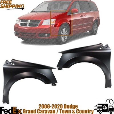 Dodge Grand Caravan 2008 20 / Town & Country 08 16 Front Fenders LH & RH  