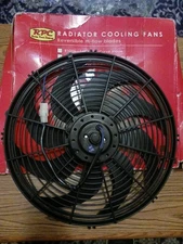 Racing Power Company RPC R1016 16" Universal Cooling Fan (W/Curved Blades) New