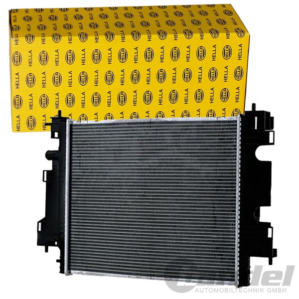 Hella KÜHler WasserkÜHler Passend FüR Renault Twingo Smart Forfour Fortwo-image