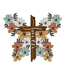 Faith Cross Butterfly Bible Sticker Labels (6) Card Gift Craft Paper DIY Journal