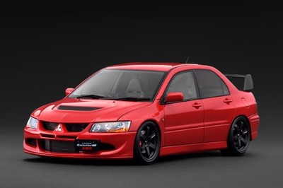 Ignition Model Mitsubishi Lancer Evolution VIII MR (CT9A) Red 1/18. IG3833