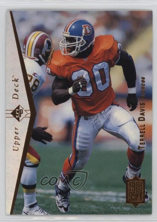 1995 SP Terrell Davis #130 Rookie RC HOF