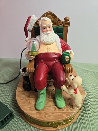 Hallmark Ornament 2020 Santa #10 Final Job Well Done Magic Once Upon A Christmas