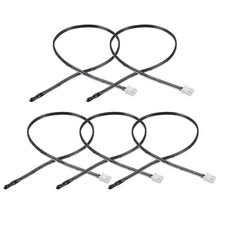5 Pcs 20K NTC Thermistor Probe 15.7 Inch Temperature Sensor for Air Conditioner