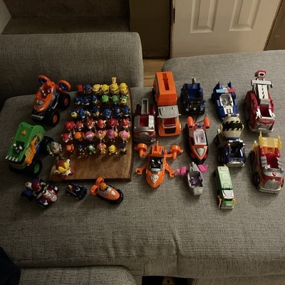 HUGE Paw Patrol Lot - Clean - Vehicles, Figures, Ryder, Chase, Sky, Rocky Etc