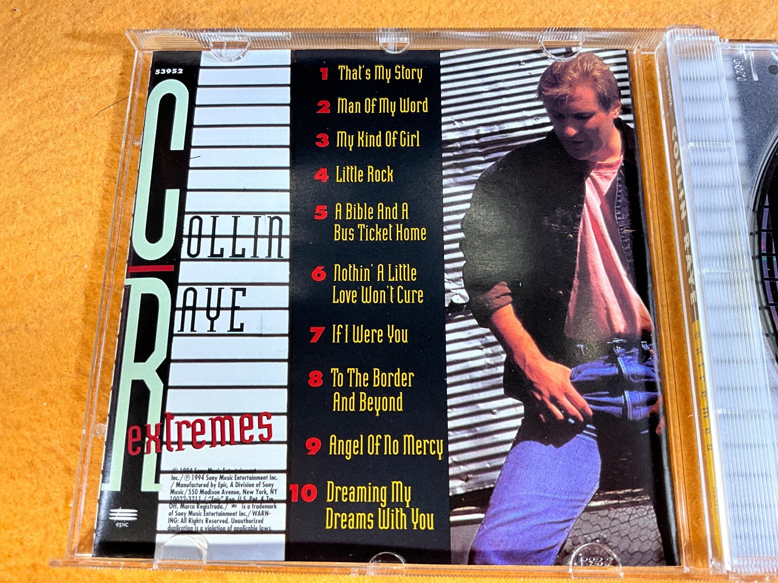 K13-42 COLLIN RAYE Extremes - 1994 - EPIC EK 53952 - CD - COUNTRY