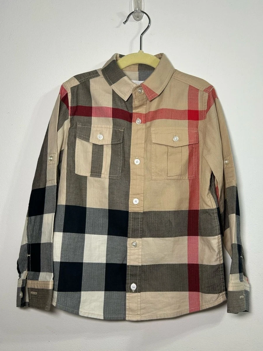 Burberry Long Sleeve Size 6 Tops, Shirts & T-Shirts for Boys for