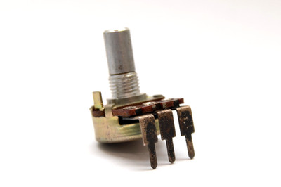 Vintage Potentiometer / Trimmer, 20 kOhm lin., Var. Resistor f. Audio-Radio, NOS