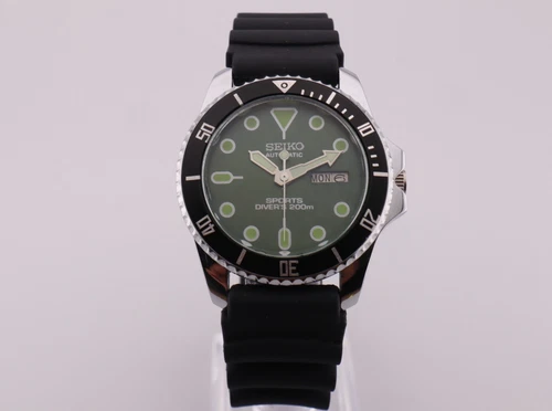 Vintage Seiko Divers Automatic 6309A  Rotating Bezel D/D Japan Made Men's Watch