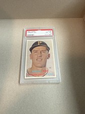 1957 Topps #199 Vern Law. PSA 8 NM/MT