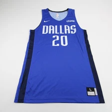 Dallas Mavericks Nike Practice Jersey - Basketball Men's Blue New