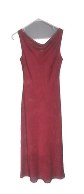 Talbots Size 4 Sleeveless Maxi Dress Chiffon Prom Wedding Romantic Elegant