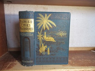 Old BURIED CITIES RECOVERED Book 1885 ANCIENT HOLY LAND EGYPT JERUSALEM BIBLE