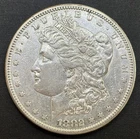 1882-S Morgan Dollar United States 90% Silver $1 Coin XF/AU Better Date