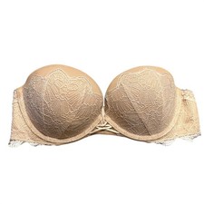 Victoria's Secret Very Sexy Strapless Multiway Push Up Lace Underwire Bra 32C