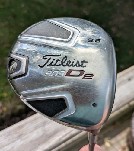 Driver Titleist 909 D2 9,5* Aldila VooDoo rigido grafite uomo RH S-Flex