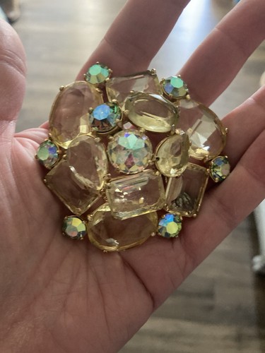 Large Vintage Brooch Statement Piece Read - Picture 3 of 9