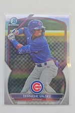2023 Bowman Draft - Chrome Derniche Valdez #BDC-169 Refractor (RC)