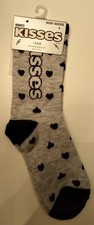 Hershey's Kisses Long Gray Novelty kids Socks size 9-13