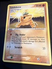 Sandshrew 82/113 Delta Species Regular 20 + Year Old Card! Tomokazu Komiya NM on eBay