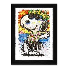 Tom Everhart "Boom Shaka Laka Laka" Signed Framed Limited Edition Peanuts Art