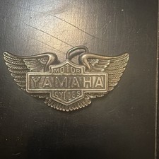 Vintage Yamaha Motorcycle Belt Belt Buckle!