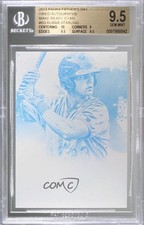 2013 Father's Day Inked Progressions Cyan /5 Bubba Starling BGS 9.5 GEM MINT u2h