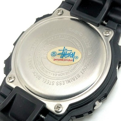 CASIO G-SHOCK DW-5600VT STUSSY Collaboration Digital Watch Black