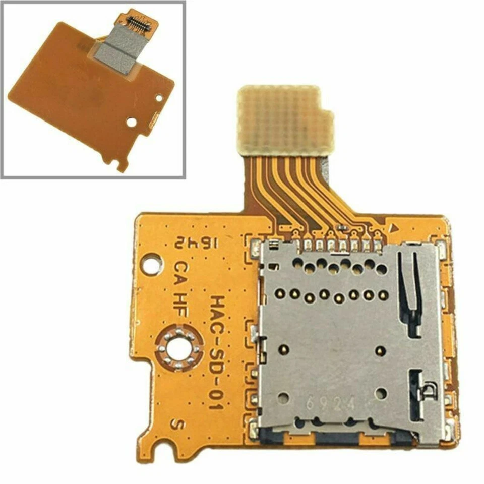 1*SD TF Memory Card Slot Socket Reader Holder for Nintendo Switch NS Console A - Image 3 of 4