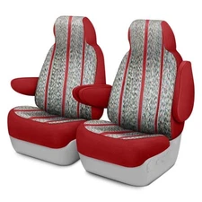 Saddleman 028298-04 Saddle Blanket 1st Row Wine Custom Seat Covers