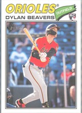2026 Topps Heritage #48 Dylan Beavers