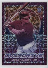 2021 Panini Chronicles Overdrive Purple Velocity Prizm Bobby Dalbec #9 13rw