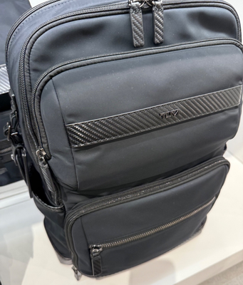 NEW Tumi LINKS Smooth Polyester 17.75” Laptop Backpack - BLACK