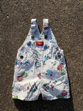 Vintage OshKosh Overalls Vestbak Size 24 Mo Made In USA