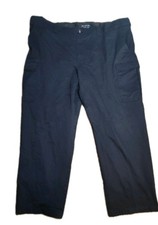 5.11 Tactical Series Pro Ripstop Pants 46x31 Black Canvas Work Utility Tough