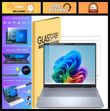 2 Pack 9H Tempered Glass Screen Protector for 14" Dell Inspiron  Pro Laptops -