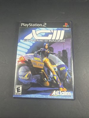 XGIII XG3 Extreme G Racing PlayStation 2 PS2 Complete VG CIB