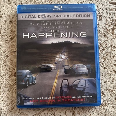 The Happening (Blu-ray, 2008, 2-Disc Set Special Edition) Mark Wahlberg